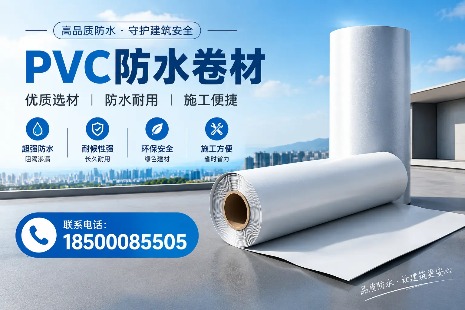 如何评估PVC防水卷材的性价比？百色消费者必读