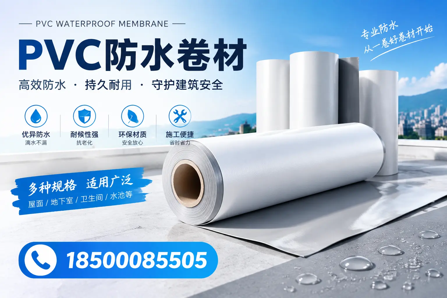 如何选择适合的PVC防水卷材？专家为您解答百色的需求